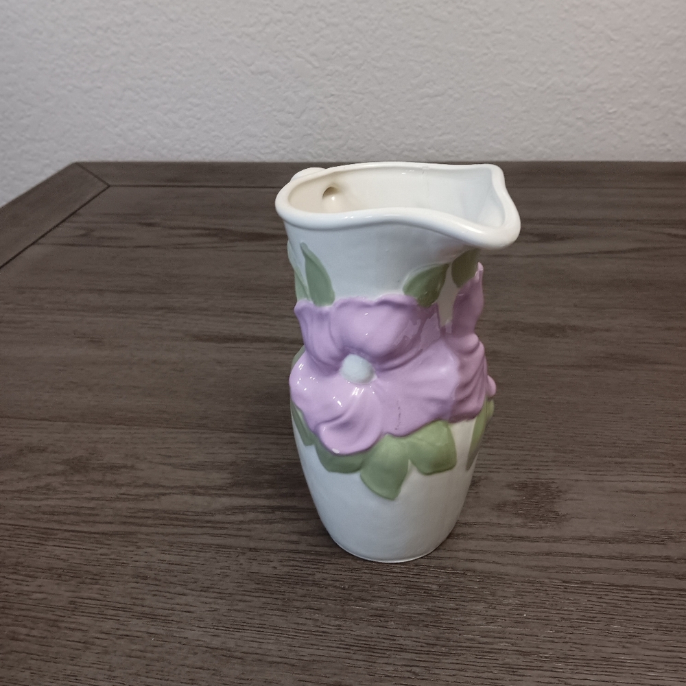 A Sweet Flowered Pitcher - Picture 2 of 3